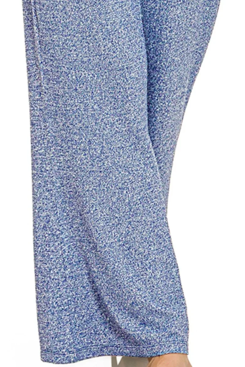 Zenana Zachte Flared Broek met Elastische Taille