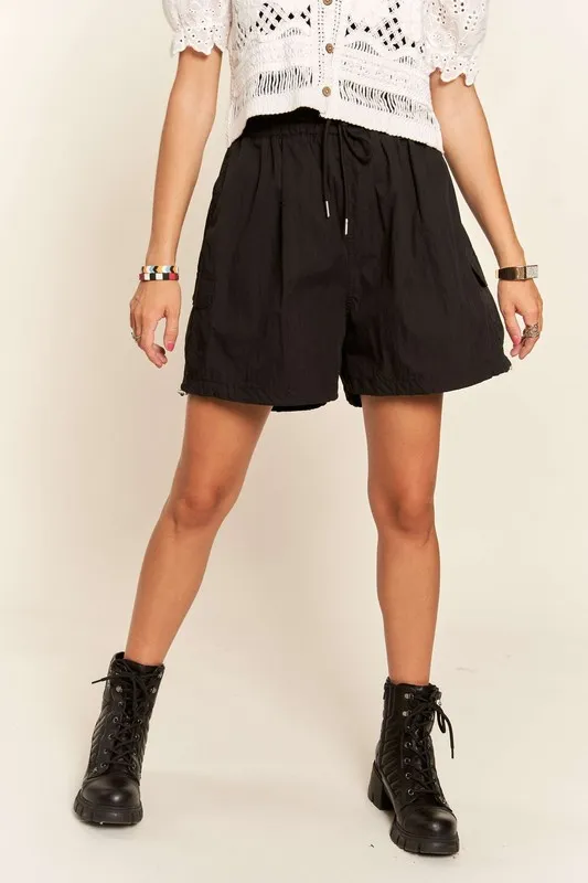 ADORA Shorts met trekkoord en zakken