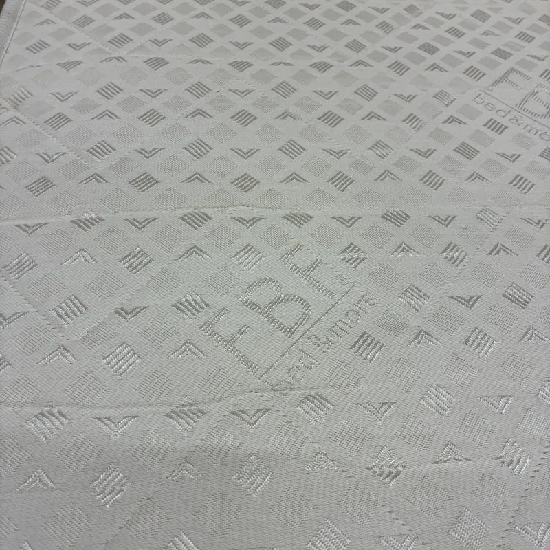 Boxspringbett inklusive Matratze 160x200 Weiß Creme Bett Gebraucht
