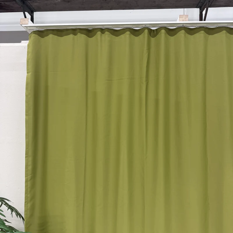 Gardine Khaki 90x255 Verdunkler Vorhang Gebraucht