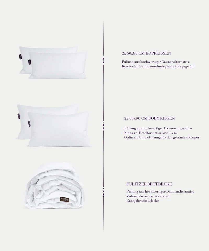 Daunen Alternative Comfort Suite Bettwäsche-set