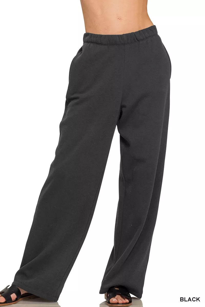 Zenana fleece joggingbroek met zakken