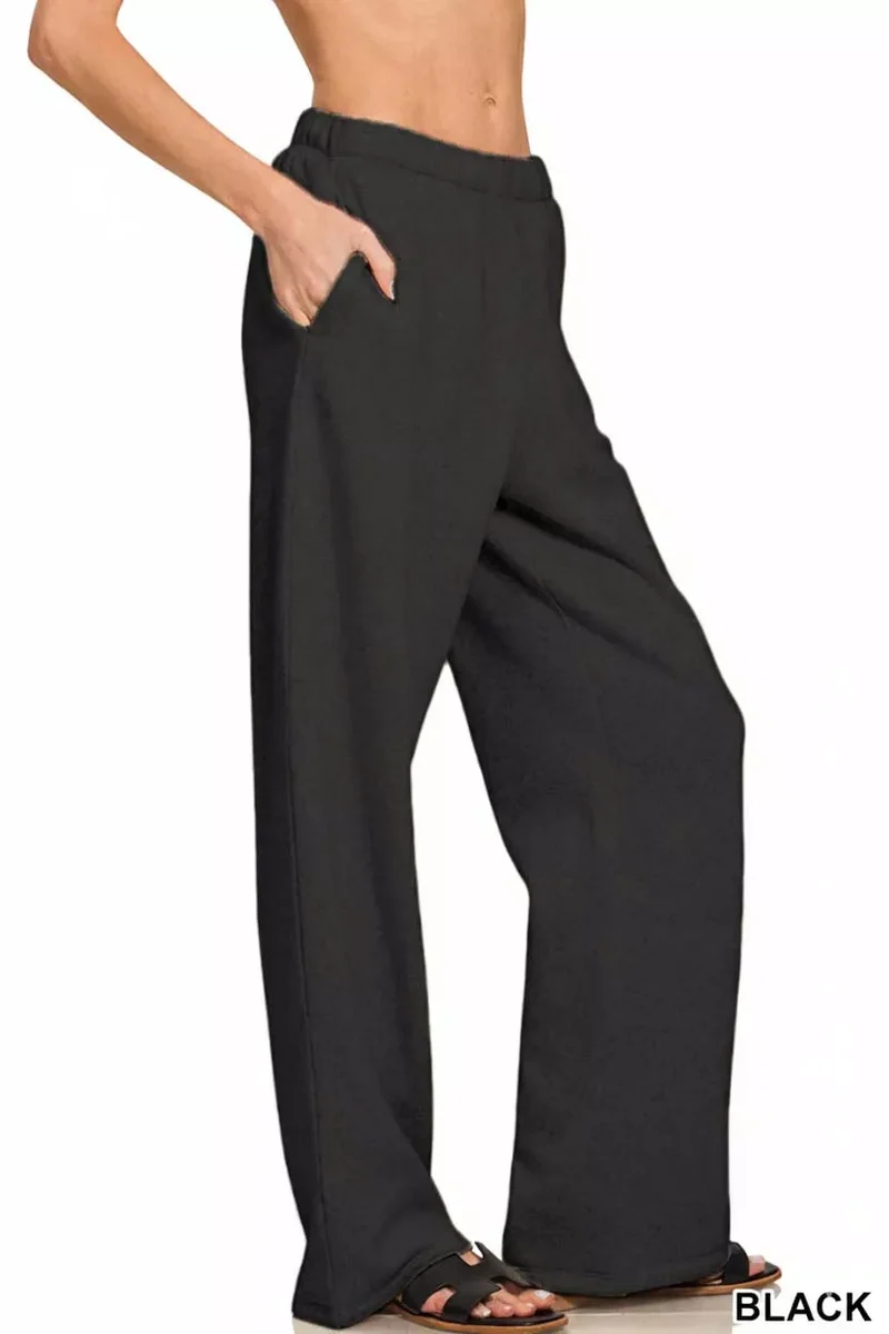 Zenana fleece joggingbroek met zakken