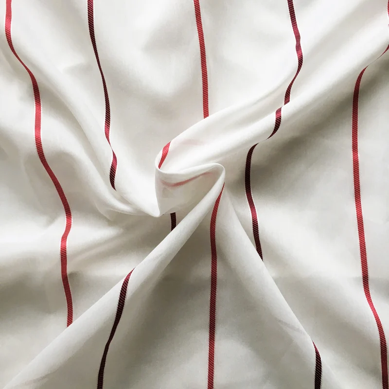 Gardinenstoff Lines - burgundy 290 cm