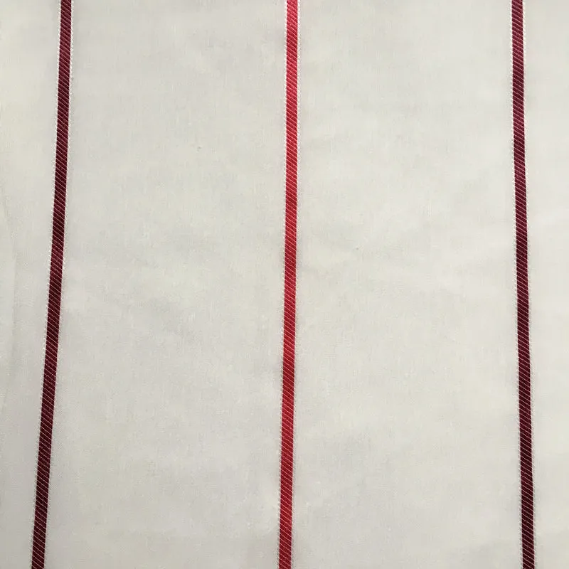 Gardinenstoff Lines - burgundy 290 cm
