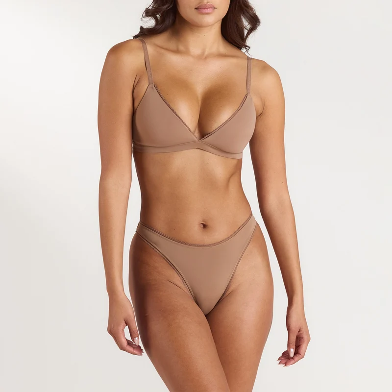 Comfort Triangle Bralette - Hazelbruin