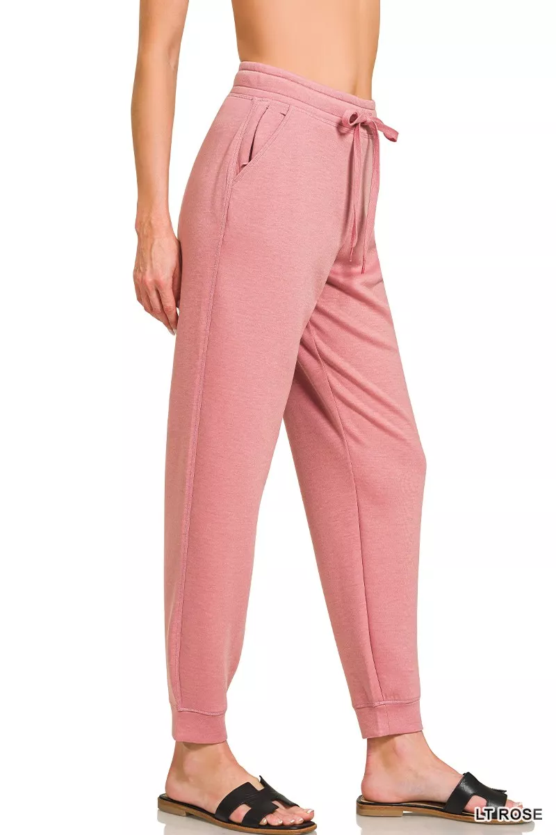 Zenana Scuba Joggingbroek met trekkoord en zakken