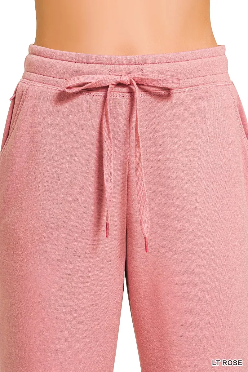 Zenana Scuba Joggingbroek met trekkoord en zakken