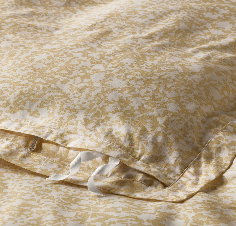 Signature Hemmed Duvet Set - Honey Garden