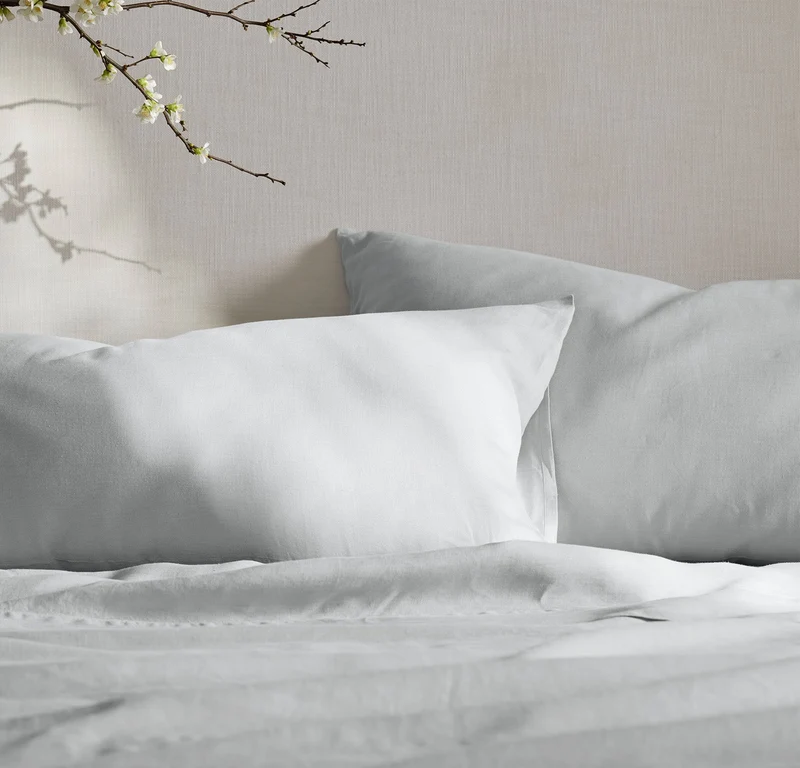 Linen Pillowcase Set - Shore