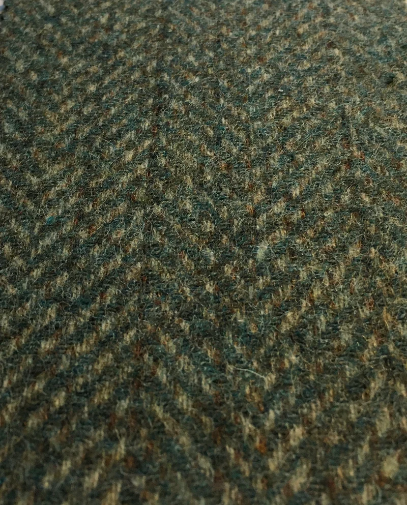 Wool Herringbone - chasm