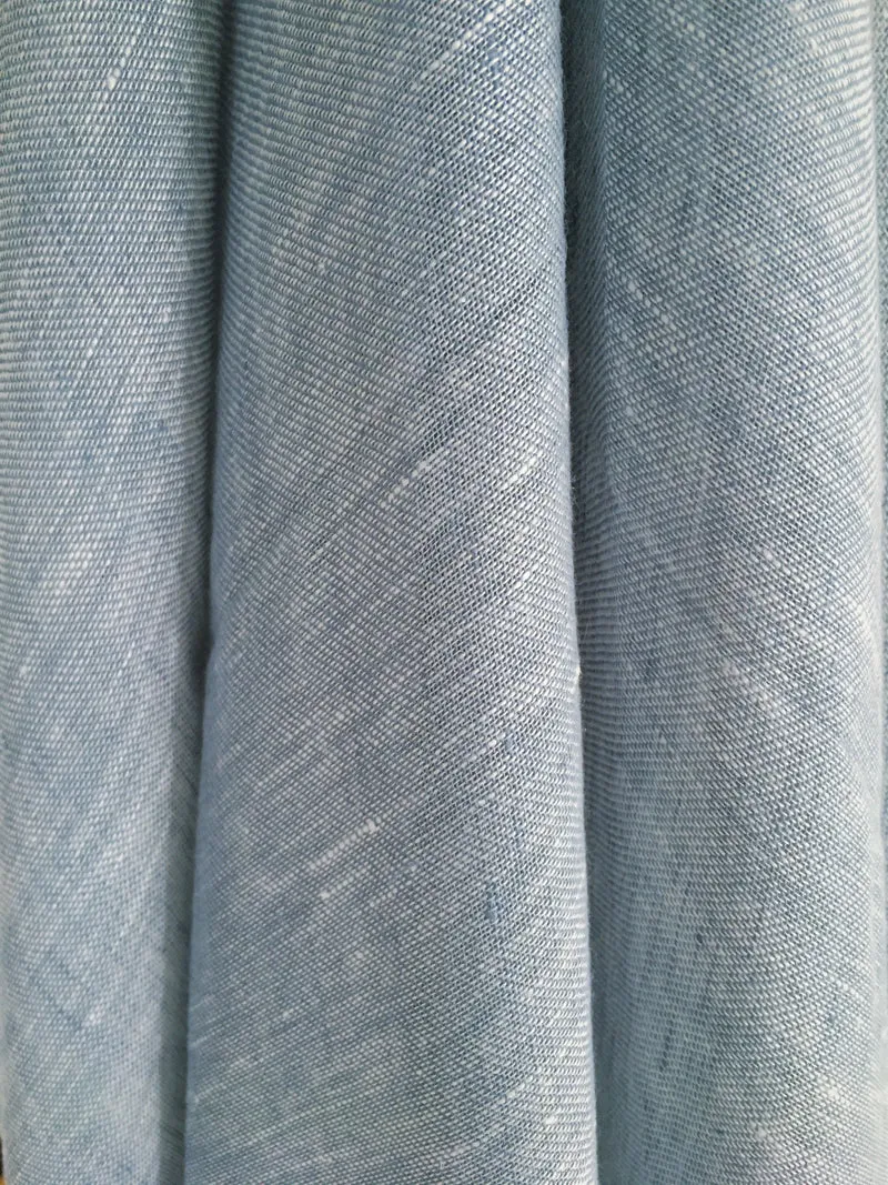 Leinen Voile - pastellblau 300 cm
