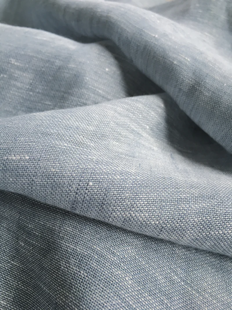 Leinen Voile - pastellblau 300 cm