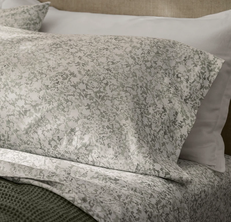 Signature Hemmed Pillowcase Set - Meadow Garden