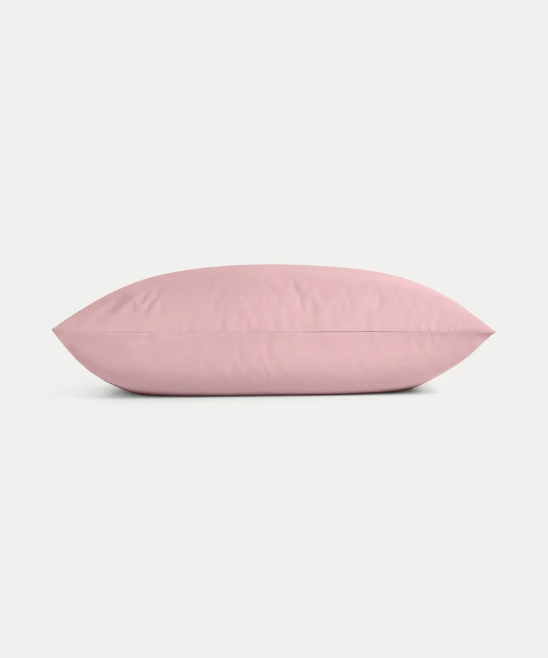 Kinder Kissenbezug Ägyptische Baumwolle Satin 400TC Blush Pink - Petit Hôtel