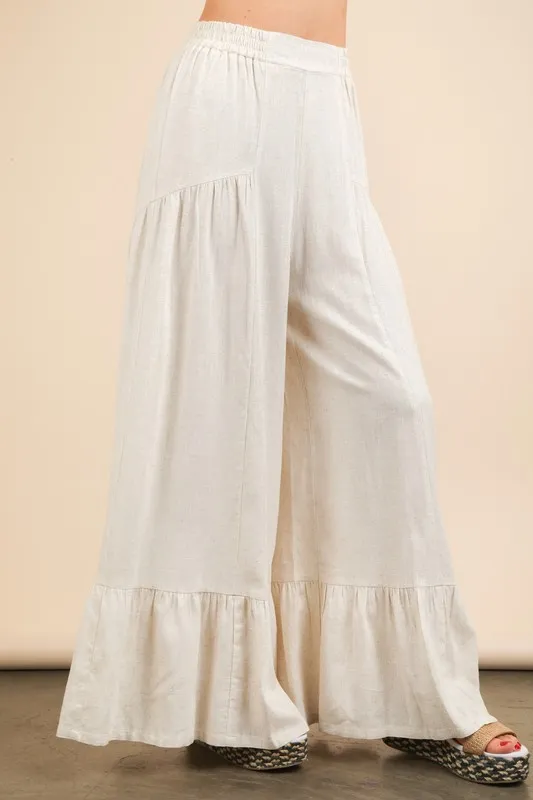 VERY J Palazzo elastische taille comfortabele broek