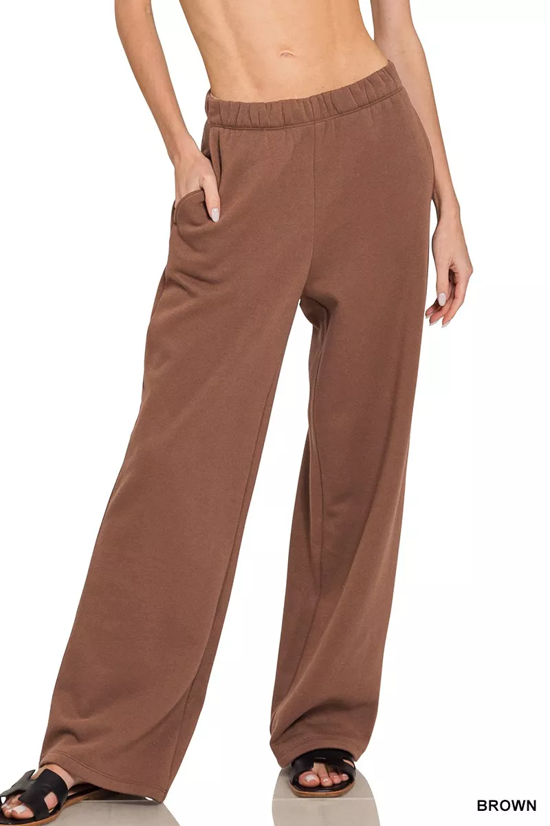 Zenana fleece joggingbroek met zakken