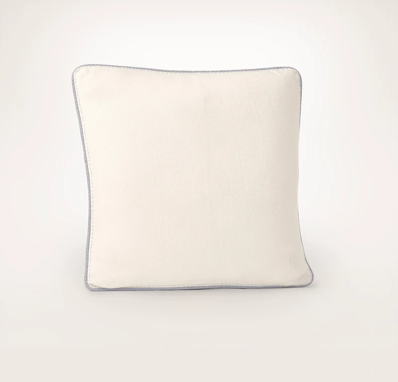 Threadmark Pillow Cover (22x22) - Soft White/Melange Shore