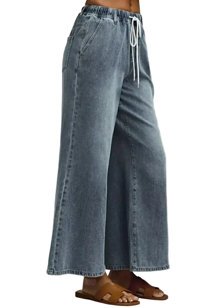 Elegante SO ME mid-rise flare jeans met elastische tailleband - perfect voor modebewuste vrouwen