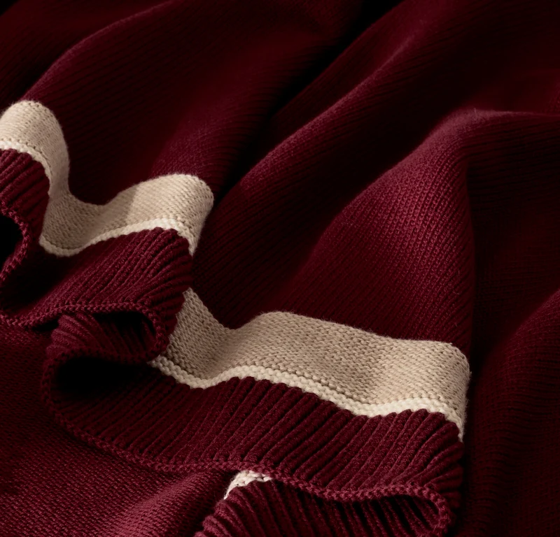 Court Knit Throw Blanket - Holly