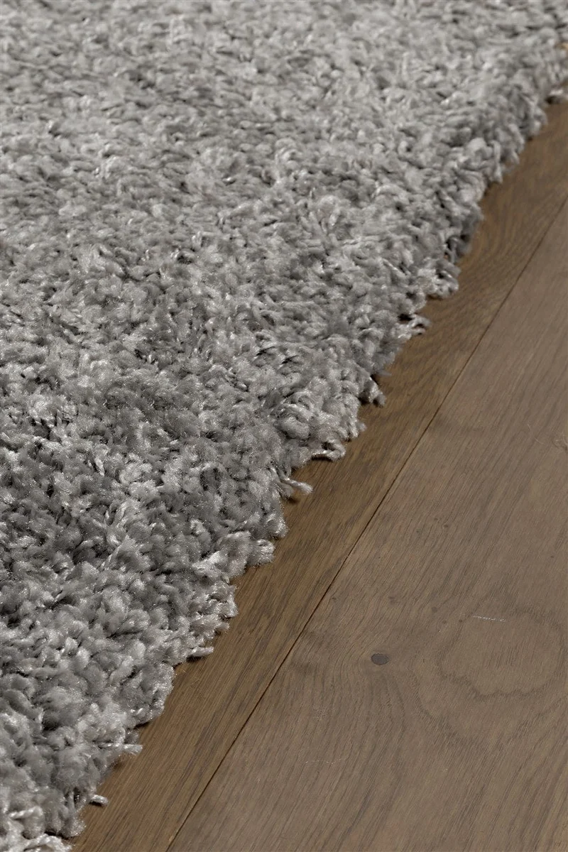 Tappeto Moderno Shaggy Oscar Grigio
