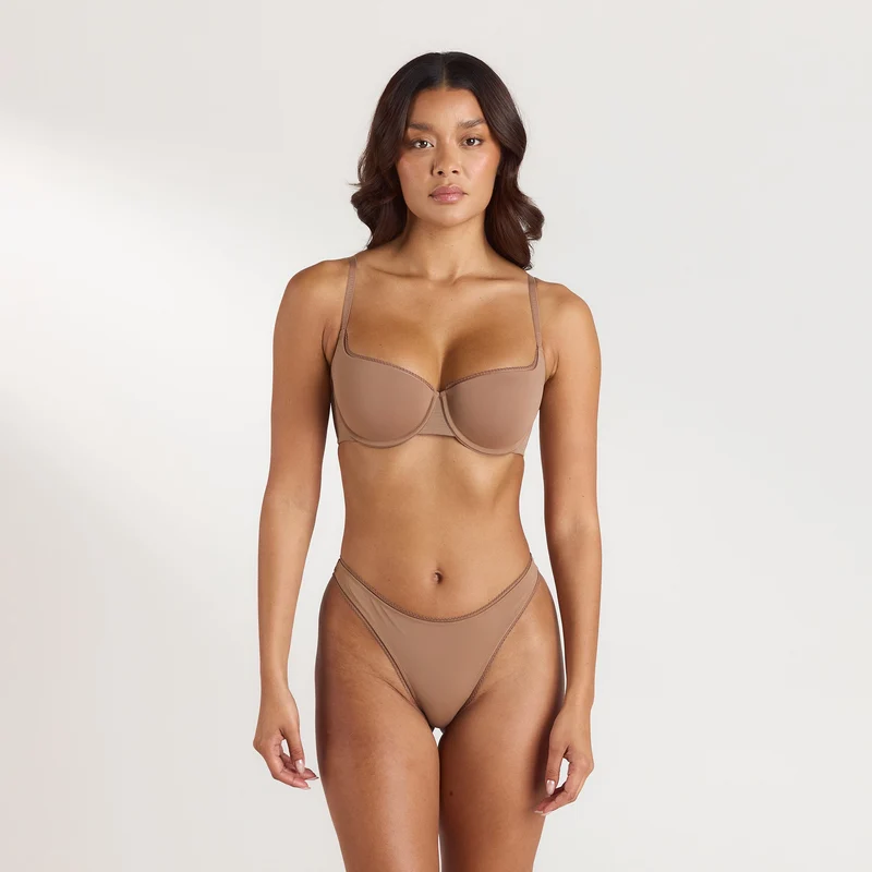 Comfort Balconette BH - Hazelbruin