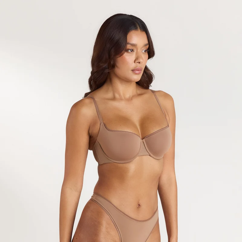 Comfort Balconette BH - Hazelbruin