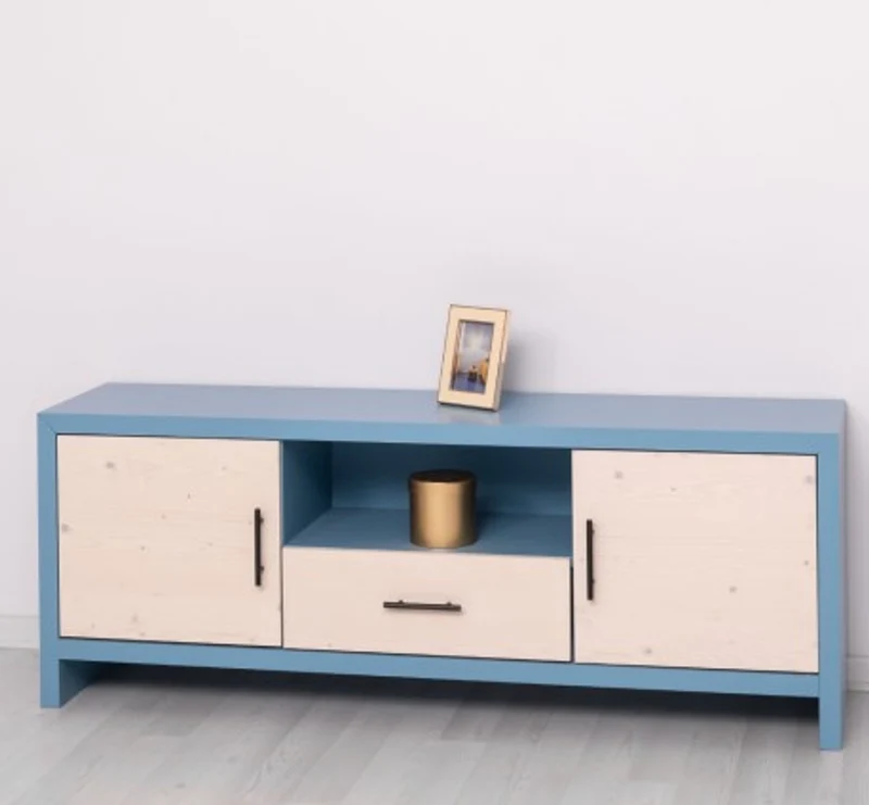 Casa Padrino TV Schrank im Landhausstil mit 2 Türen und 1 Schublade, 160 x 40 x 60 cm