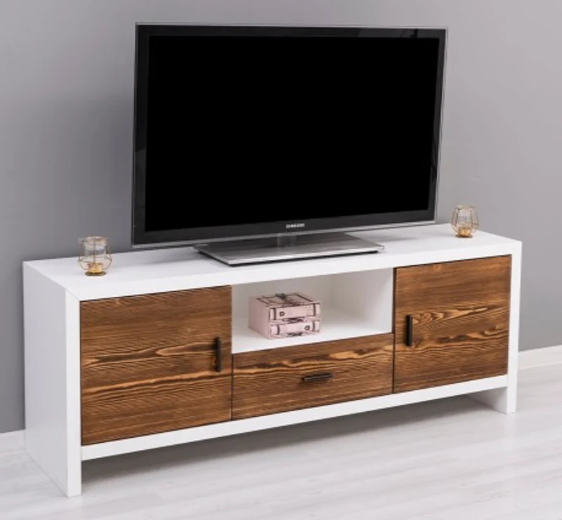 Casa Padrino TV Schrank im Landhausstil mit 2 Türen und 1 Schublade, 160 x 40 x 60 cm