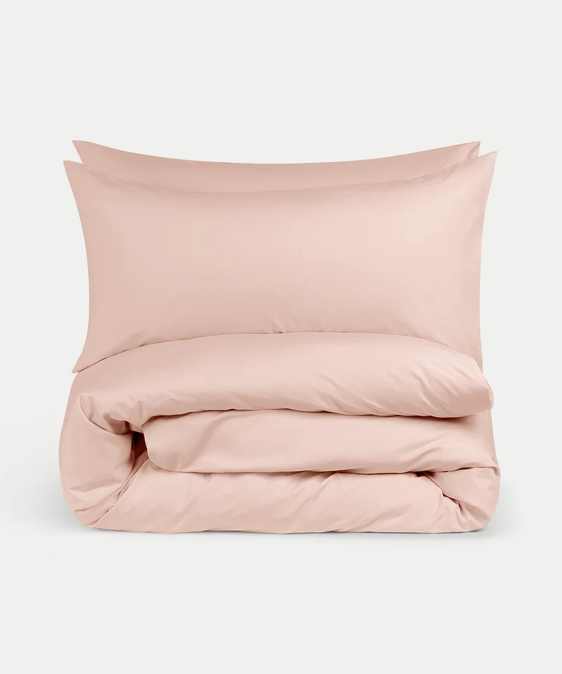 Bettwäsche Set Ägyptische Baumwolle 400TC Perkal | Blush Pink