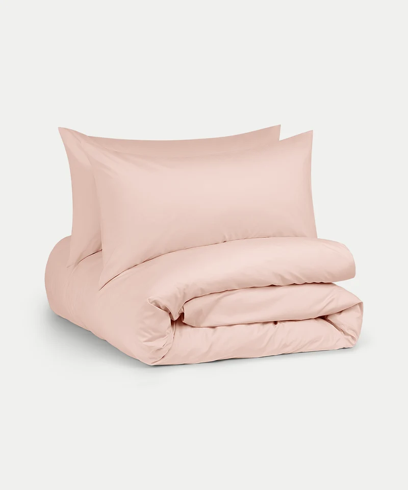 Bettwäsche Set Ägyptische Baumwolle 400TC Perkal | Blush Pink