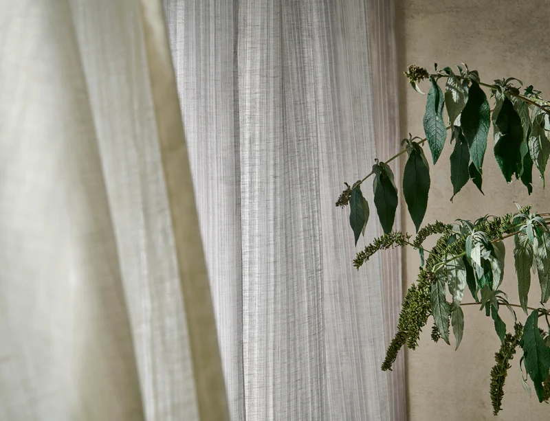 Gardinenstoff Tissue - linen 297 cm