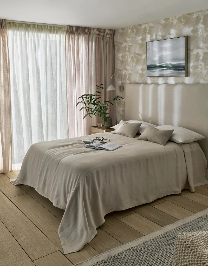 Gardinenstoff Tissue - ivory 297 cm