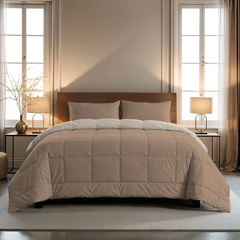 Zelesta Comfort Duo Kissenbezüge Set von 2 - Terra