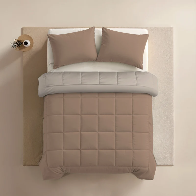 Zelesta Comfort Duo Kissenbezüge Set von 2 - Terra
