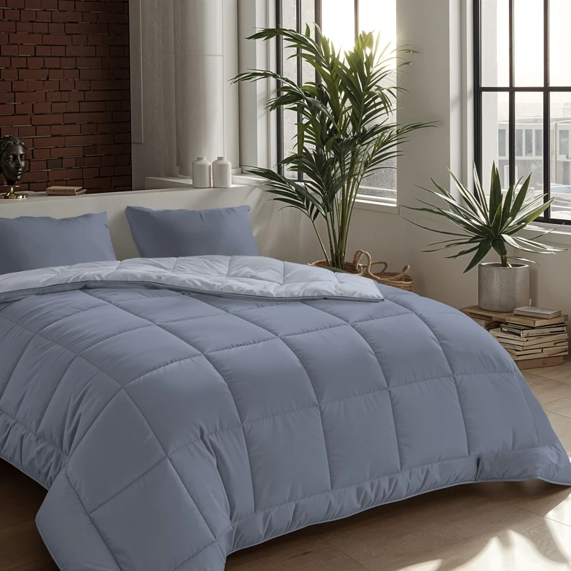 Zelesta Comfort Duo Kissenbezüge Set von 2 - Eisblau
