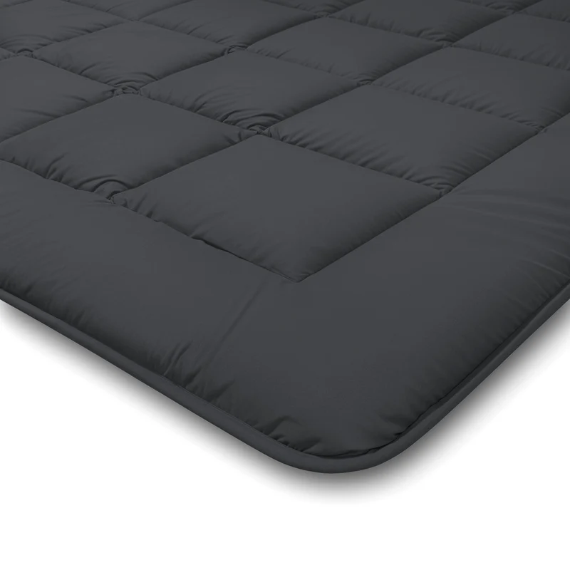 Zelesta Comfort Duo Bettdecke - Sanftes Schwarz & Silbergrau
