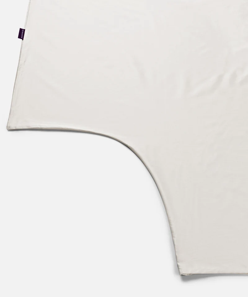 Bettwäsche Set & Spannbettlaken Satin | Cream