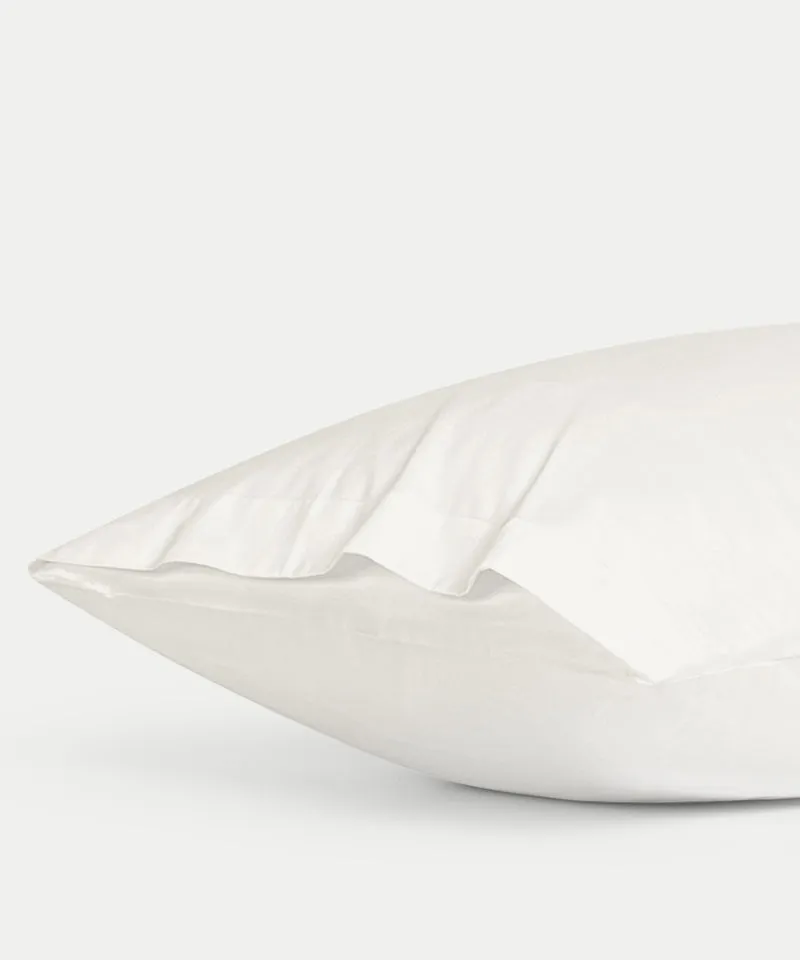 Bettwäsche Set & Spannbettlaken Satin | Cream