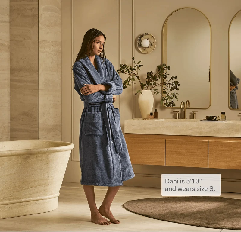 Turkish Ultra Plush Robe - Mineral