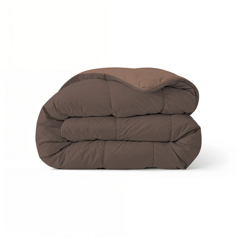 Zelesta Comfort Duo Bettdecke - Schokoladenbraun & Mokkabraun
