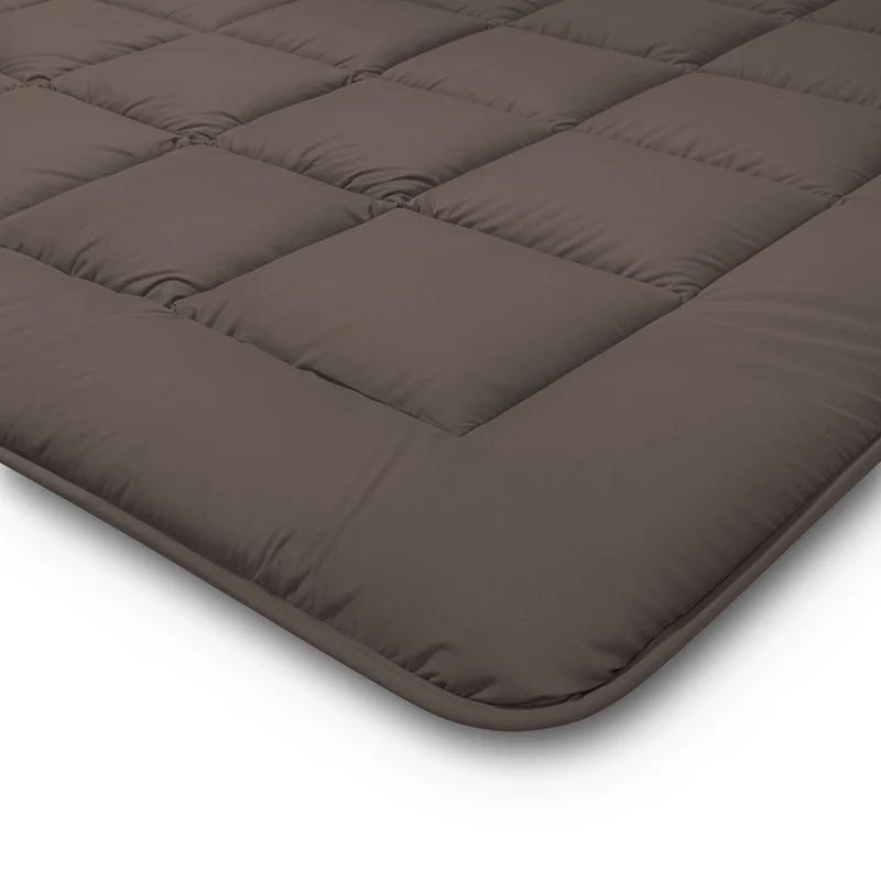 Zelesta Comfort Duo Bettdecke - Schokoladenbraun & Mokkabraun