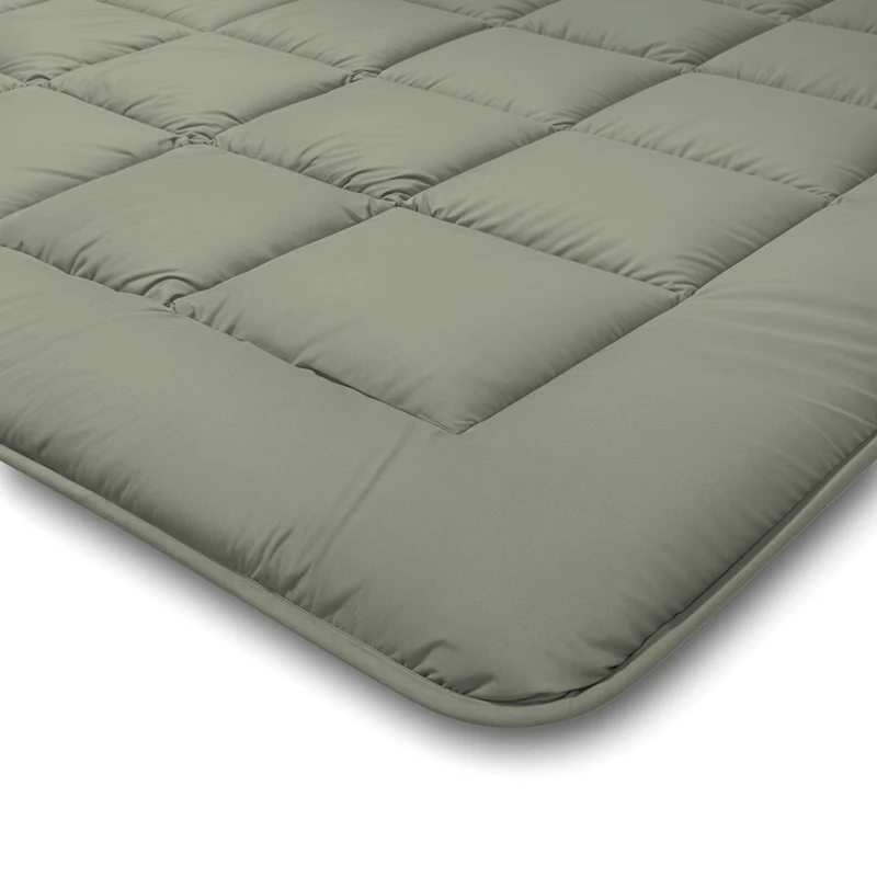 Zelesta Comfort Duo Bettdecke - Olivgrün & Creme