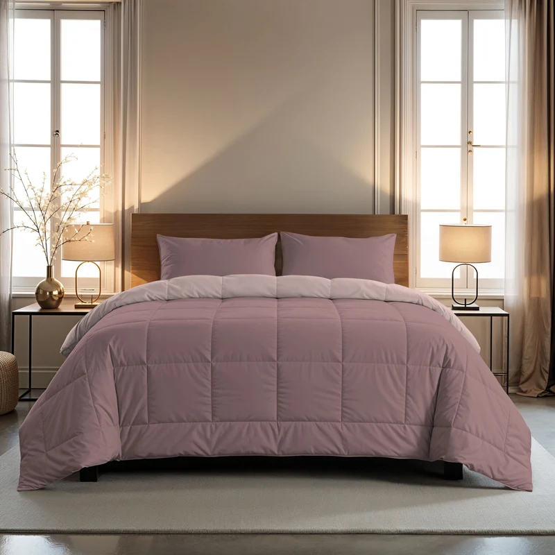 Zelesta Comfort Duo Bettdecke - Rosa & Hellrosa