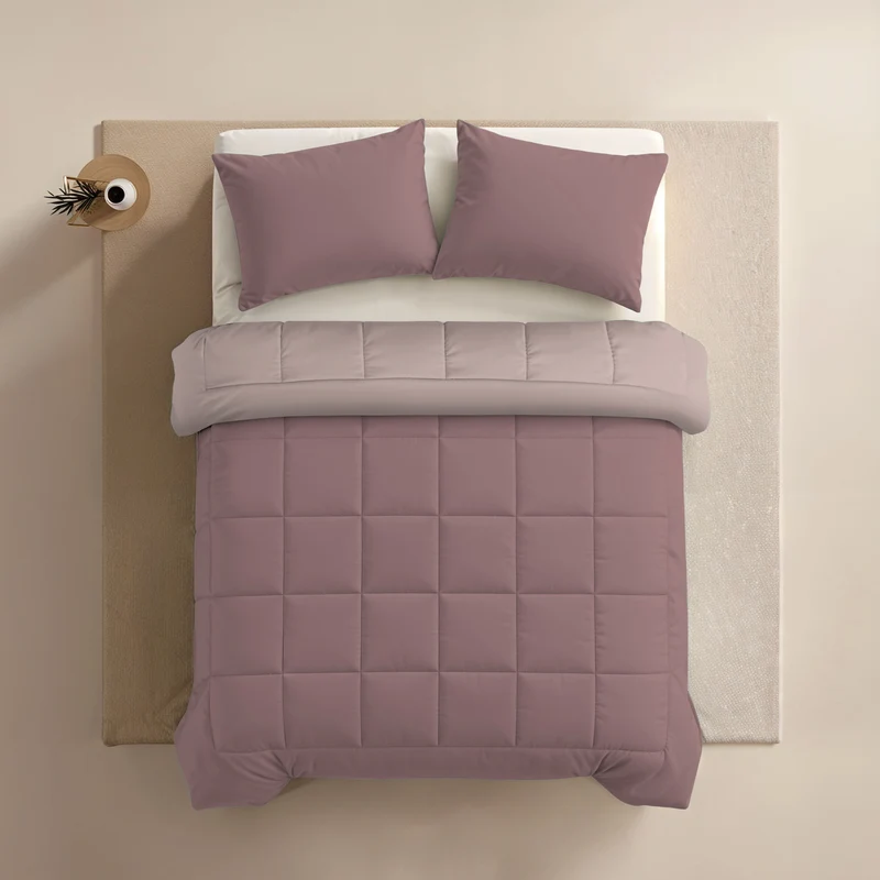 Zelesta Comfort Duo Bettdecke - Rosa & Hellrosa
