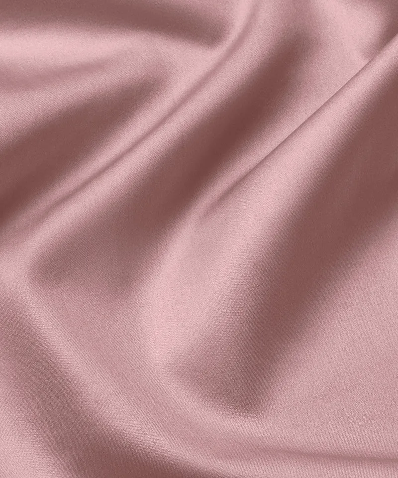 Kinder Bettwäsche Set Ägyptische Baumwolle Satin 400TC Blush Pink - Petit Hôtel