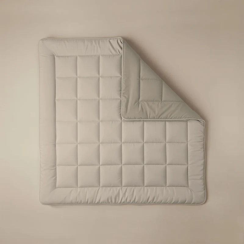 Zelesta Comfort Duo Bettdecke - Taupe & Champagner