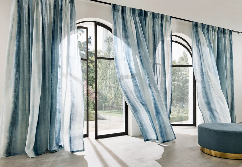 Gardinenstoff Ombré - linen 299 cm