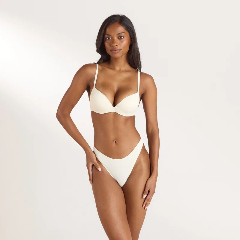 PillowSoft™ Hoge Push-Up BH - Latte