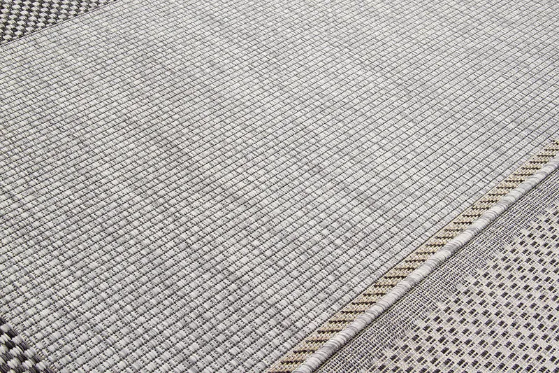 Tappeto Outdoor Flatweave Nero